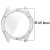Skal Garmin Fenix 8 43mm Hårdplast + Glas Transparent