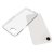 Slimmat TPU transparent skal för iPhone 17e – visat i vinkel