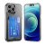 Köp Skal Kortfack iPhone 15 Pro Crystal Clear Online