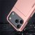 iPhone 17 Pro skyddsskal med integrerat kortfack - roséguld