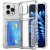 Skal Kortfack Kickstand iPhone 16 Pro Max Transparent