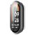 Skal Xiaomi Mi Band 9 Hårdplast + Glas Transparent