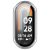 Skal Xiaomi Mi Band 9 Hårdplast + Glas Transparent