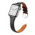 Smalt Läderarmband Apple Watch Series 10 42mm Svart