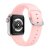 Soft Silikonarmband Apple Watch 38/40/41 mm Rosa - Techhuset.se
