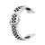 Sportarmband till Garmin Vivoactive 5 Vit/Svart - baksida utan klocka