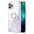 Köp TPU Skal iPhone 15 Pro Ringhållare Vit Marmor Online