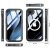 Ultra Full Protection Case i svart för iPhone 17e – visning fram och bak