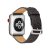 Köp Vävd Läderarmband Apple Watch 38/40/41 mm Svart Online