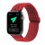 Vävd Nylonarmband Apple Watch Ultra 2 49mm Röd