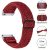 Vävd Nylonarmband Fitbit Versa/Versa 2 Röd - Techhuset.se