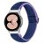Vävd Nylonarmband Samsung Galaxy Watch FE Lila/Blå