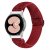 Vävd Nylonarmband Samsung Galaxy Watch FE Röd