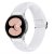 Vävd Nylonarmband Samsung Galaxy Watch FE Vit