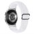 Vävd Nylonarmband Samsung Galaxy Watch FE Vit