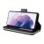 Köp Zipper Magnet Leather Wallet Samsung Galaxy S23 Svart Online