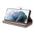 Köp Zipper Magnet Leather Wallet Samsung Galaxy S23 Ultra Roséguld Online