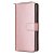 Köp Zipper Magnet Leather Wallet Samsung Galaxy S23 Ultra Roséguld Online