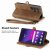 Plånboksfodral Samsung Galaxy S24 Ultra Brun