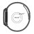 Illustrerad monteringsvy för titanarmband kompatibelt med Fitbit Charge 6