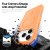 stötdämpande iphone 17 pro magsafe fodral i orange – dux ducis