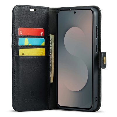 samsung galaxy s25 fe dg.ming magnet wallet fodral öppet med kortplatser