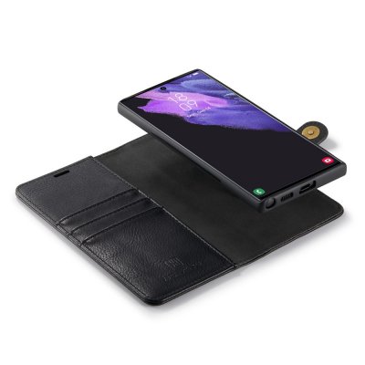 Avtagbart magnetiskt skal i svart från DG.MING 2-in-1 wallet