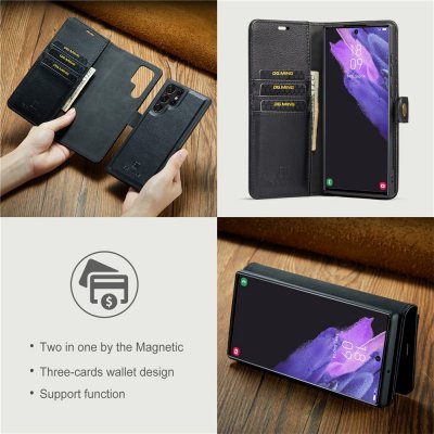 Ståfunktion på DG.MING magnet wallet till Samsung Galaxy S26 Ultra