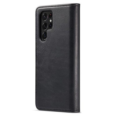 Baksida av Samsung Galaxy S26 Ultra med DG.MING magnetfodral i svart finish