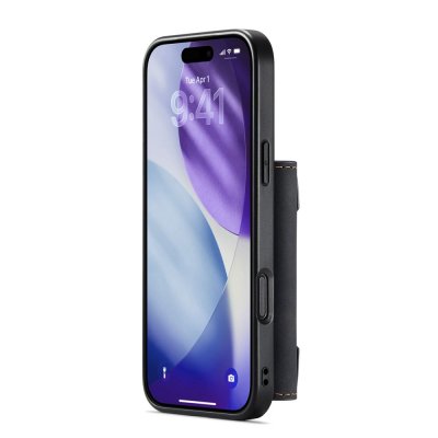 Skyddande mobilskal med kortfack monterat bakpå – anpassat för iPhone 17 Pro
