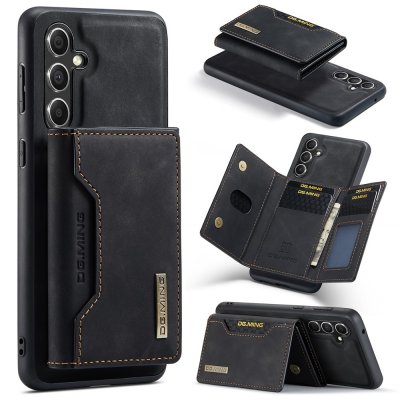 DG.MING 2-in-1 magnetiskt skal med kortfack till Samsung Galaxy S26 i svart
