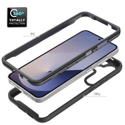 Exploderad vy av 360 Full Cover-skal till Samsung Galaxy A37