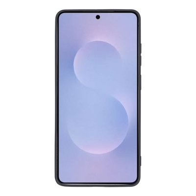 Silikonskal med remring och ställ för Samsung Galaxy S26 Ultra – svart