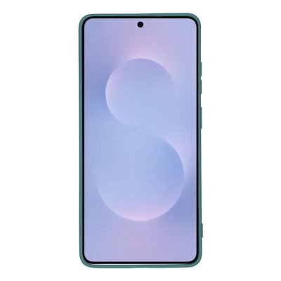 Silikonskal med remring och ställ för Samsung Galaxy S26 Ultra – mörkgrön