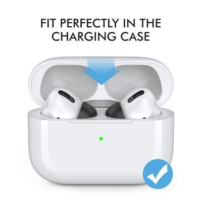 Köp Ahastyle 1 Par AirPods Pro 2 Pluppar i Silikon Svart Small Online