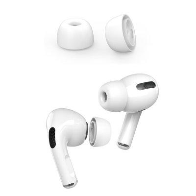 Köp Ahastyle 1 Par AirPods Pro 2 Pluppar i Silikon Vit Large Online