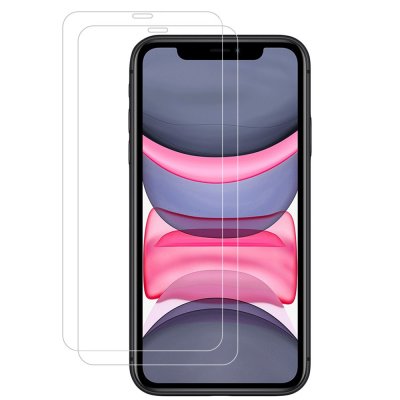 Köp Amorus Skärmskydd iPhone 11/XR Härdat Glas 2-Pack Online