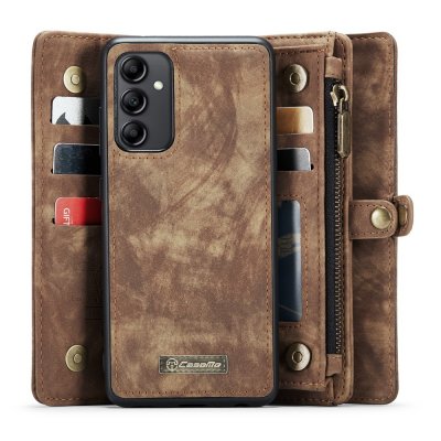 Köp CaseMe Multi-Slot 2 i 1 Plånboksfodral Galaxy A54 Brun Online