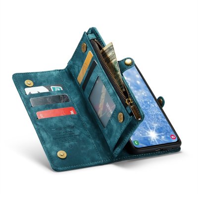 Köp CaseMe Multi-Slot 2 i 1 Plånboksfodral Galaxy S24 Blå Online