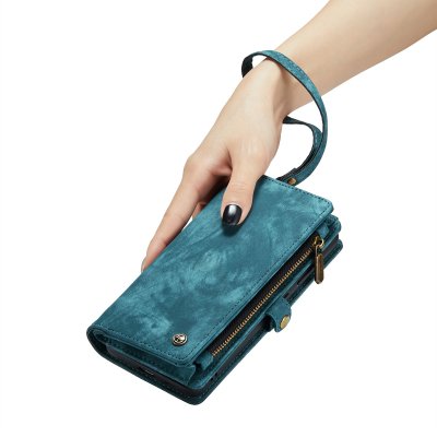 Köp CaseMe Multi-Slot 2 i 1 Plånboksfodral Galaxy S24 Plus Blå Online
