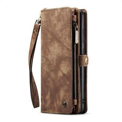 Köp CaseMe Multi-Slot 2 i 1 Plånboksfodral Galaxy S24 Plus Brun Online