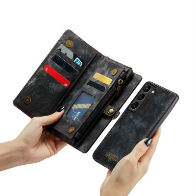 Köp CaseMe Multi-Slot 2 i 1 Plånboksfodral Galaxy S24 Svart Online