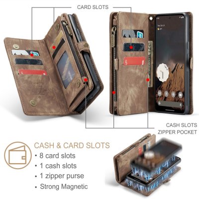 Plånboksfodral Google Pixel 9 Pro XL Brun