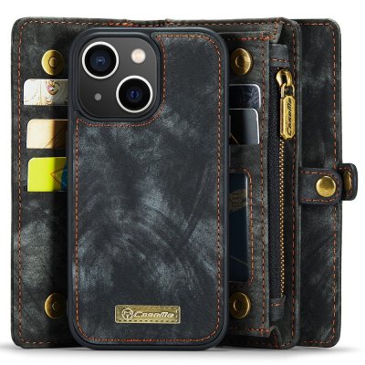 Köp CaseMe Multi-Slot 2 i 1 Plånboksfodral iPhone 15 Svart Online