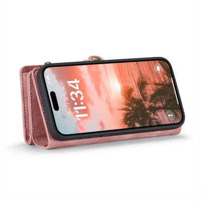 Plånboksfodral iPhone 16 Rosa