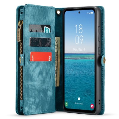 Plånboksfodral Galaxy A55 Blå