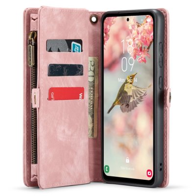Plånboksfodral Galaxy A55 Rosa