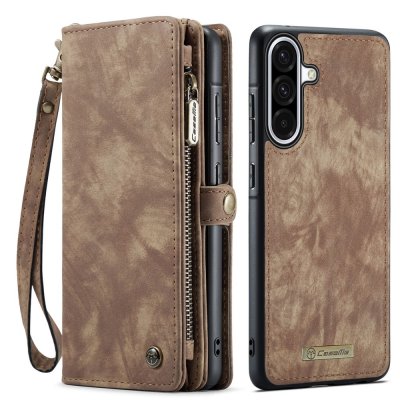 Plånboksfodral Galaxy A56 brun