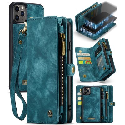CaseMe Plånboksfodral Multi-Slot iPhone 11 Pro Blå