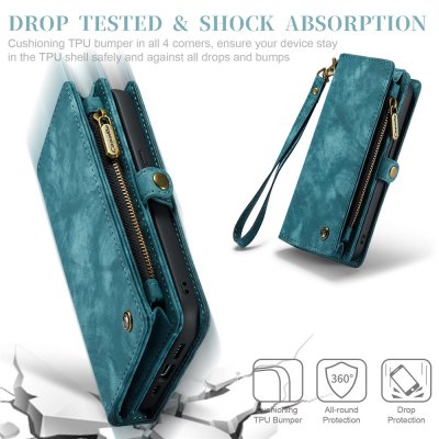 CaseMe Plånboksfodral Multi-Slot iPhone 11 Pro Blå